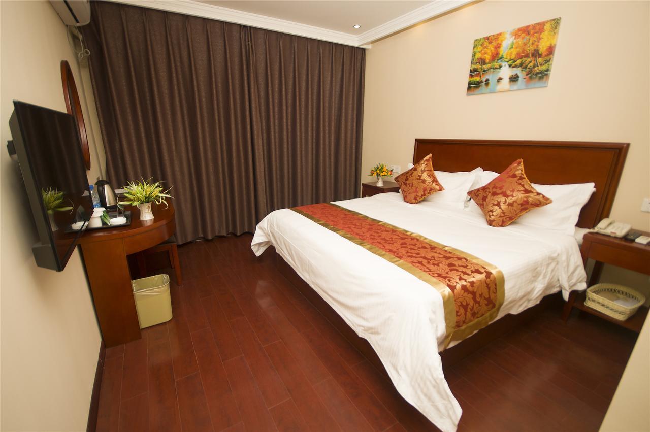 Greentree Inn Anhui Hefei High-Speed Railway South Station Baohe Avenue Government Business Hotel Exterior foto