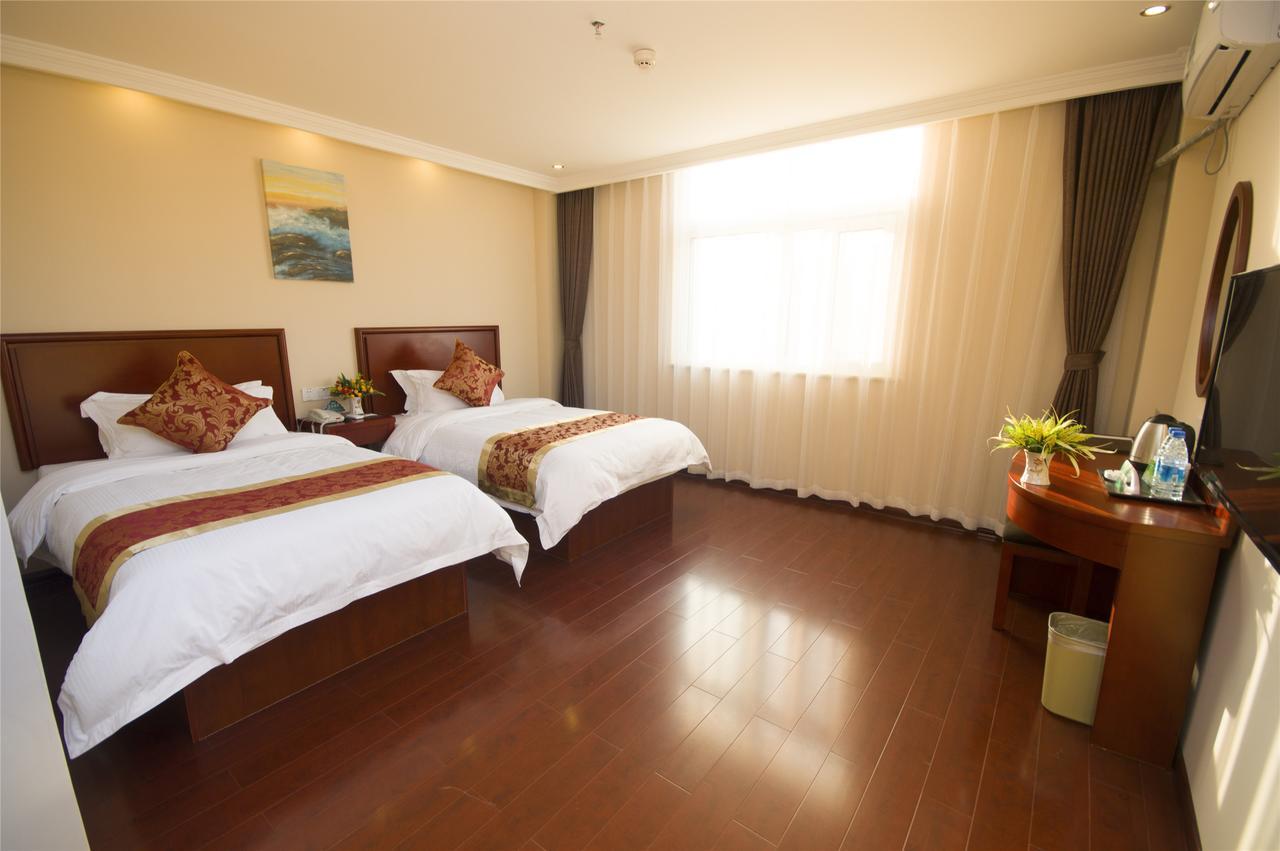 Greentree Inn Anhui Hefei High-Speed Railway South Station Baohe Avenue Government Business Hotel Exterior foto
